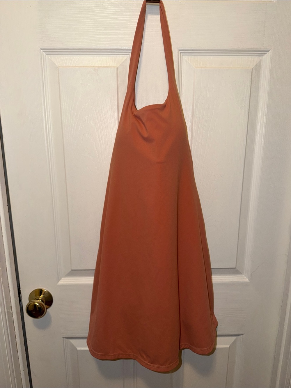 Women’s Backless Halter Dress in Dusty Pink/Mauve - Picture 2 of 7